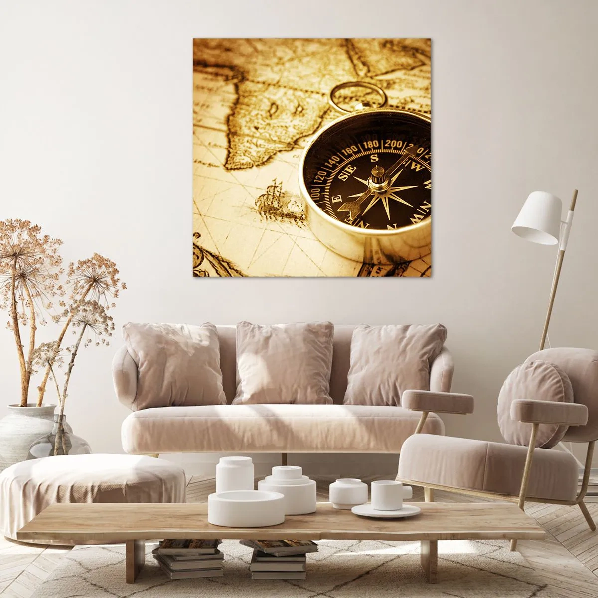 Quadro su tela - Stampe su Tela - A est o a ovest? - 50x50 cm