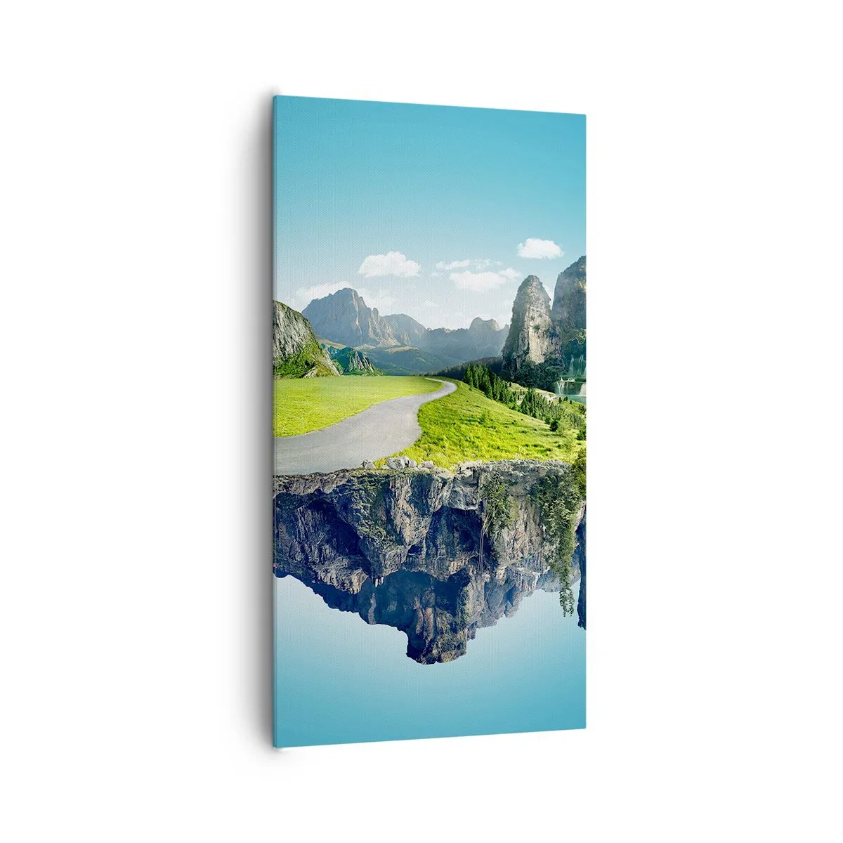 Quadro su tela - Stampe su Tela - Isola fantastica - 65x120 cm