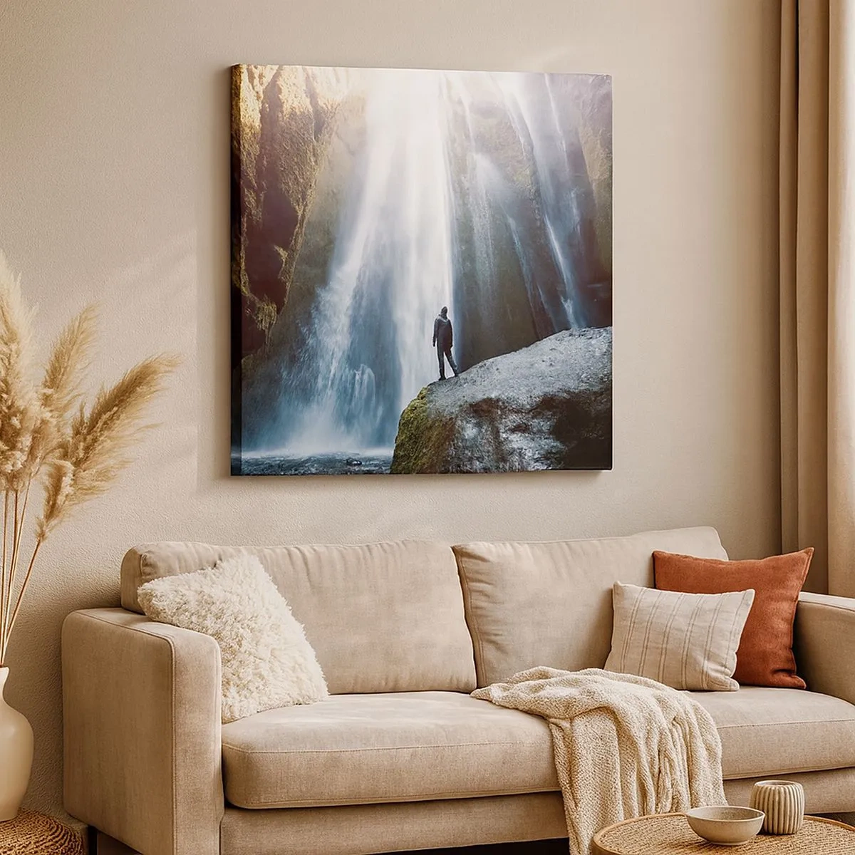 Quadro su tela - Stampe su Tela - Ripristino delle proporzioni - 30x30 cm