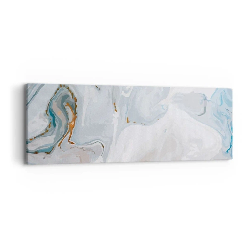 Quadro su tela - Stampe su Tela - Bianchi sovrapposti - 90x30 cm