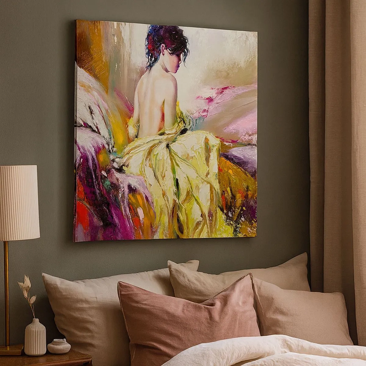 Quadro su tela - Stampe su Tela - Tra la bocca e il bordo della coppa - 30x30 cm