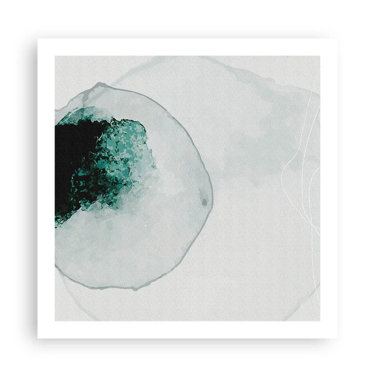 Poster - In una goccia d'acqua - 60x60 cm