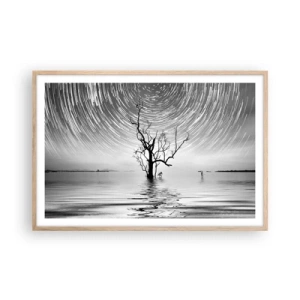 Poster in cornice rovere chiaro - Sinfonia della natura - 91x61 cm