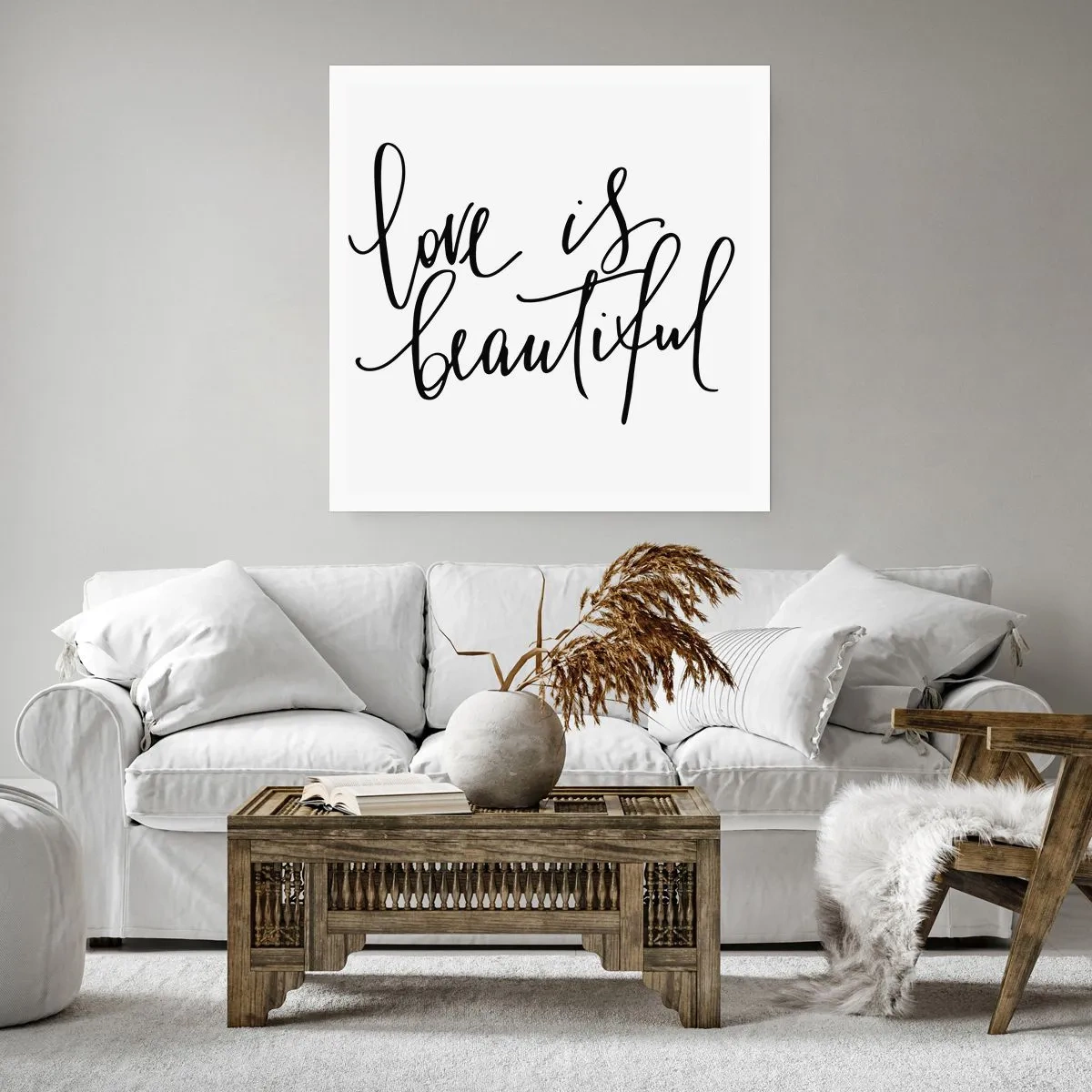 Poster - Leggi e ripeti - 30x30 cm