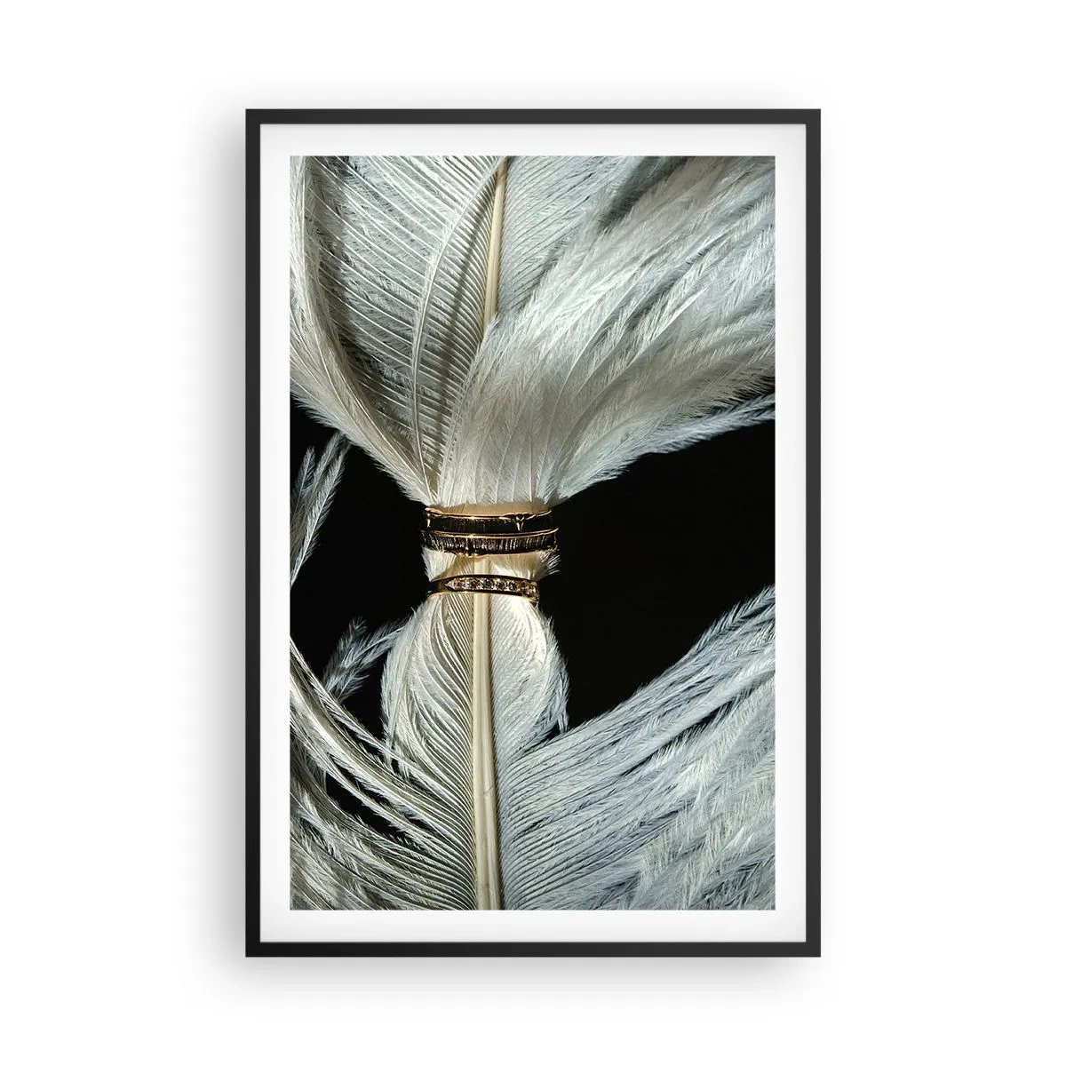 Poster in cornice nera - ...e non ti lascerò... - 61x91 cm