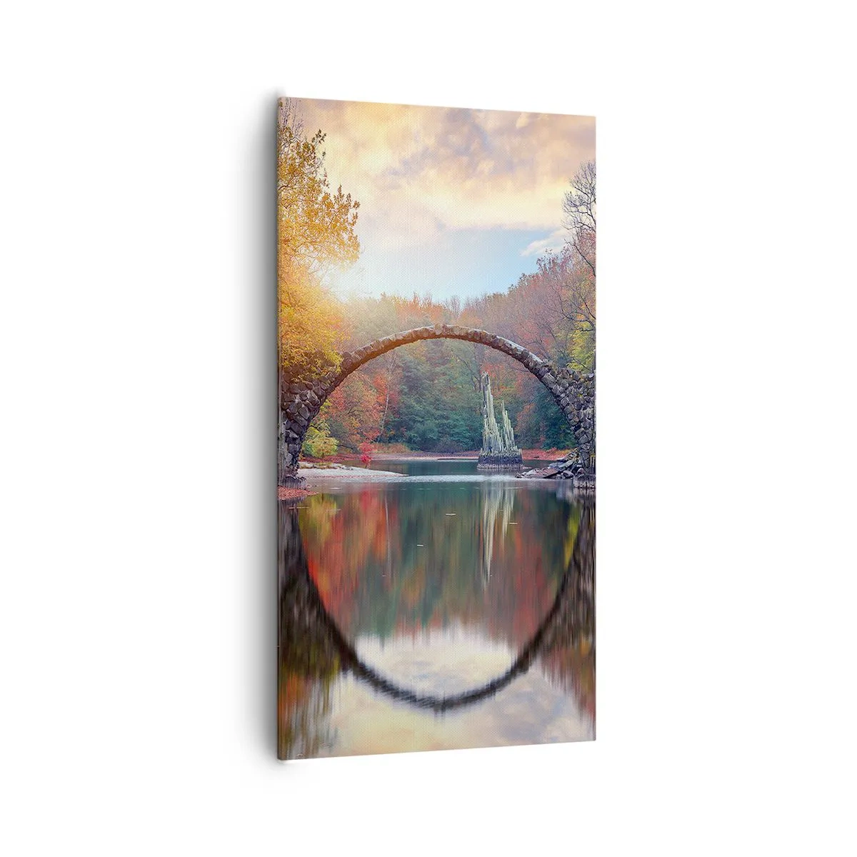 Quadro su tela - Stampe su Tela - Dall'altro lato dello specchio - 65x120 cm