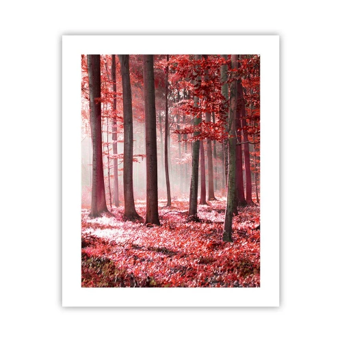 Poster - Anche rosso è bello - 40x50 cm