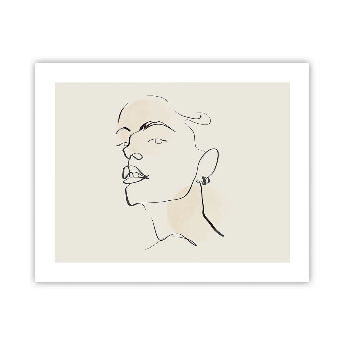 Poster - Sguardo fiero - 50x40 cm