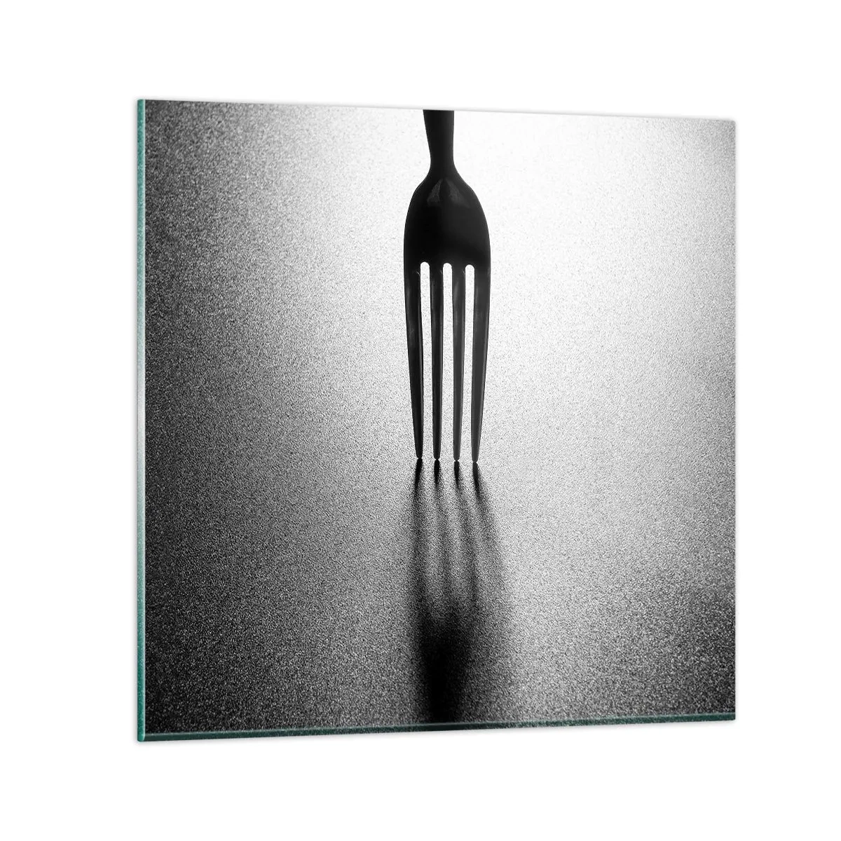 Quadro su vetro - Luce e ombra - 30x30 cm