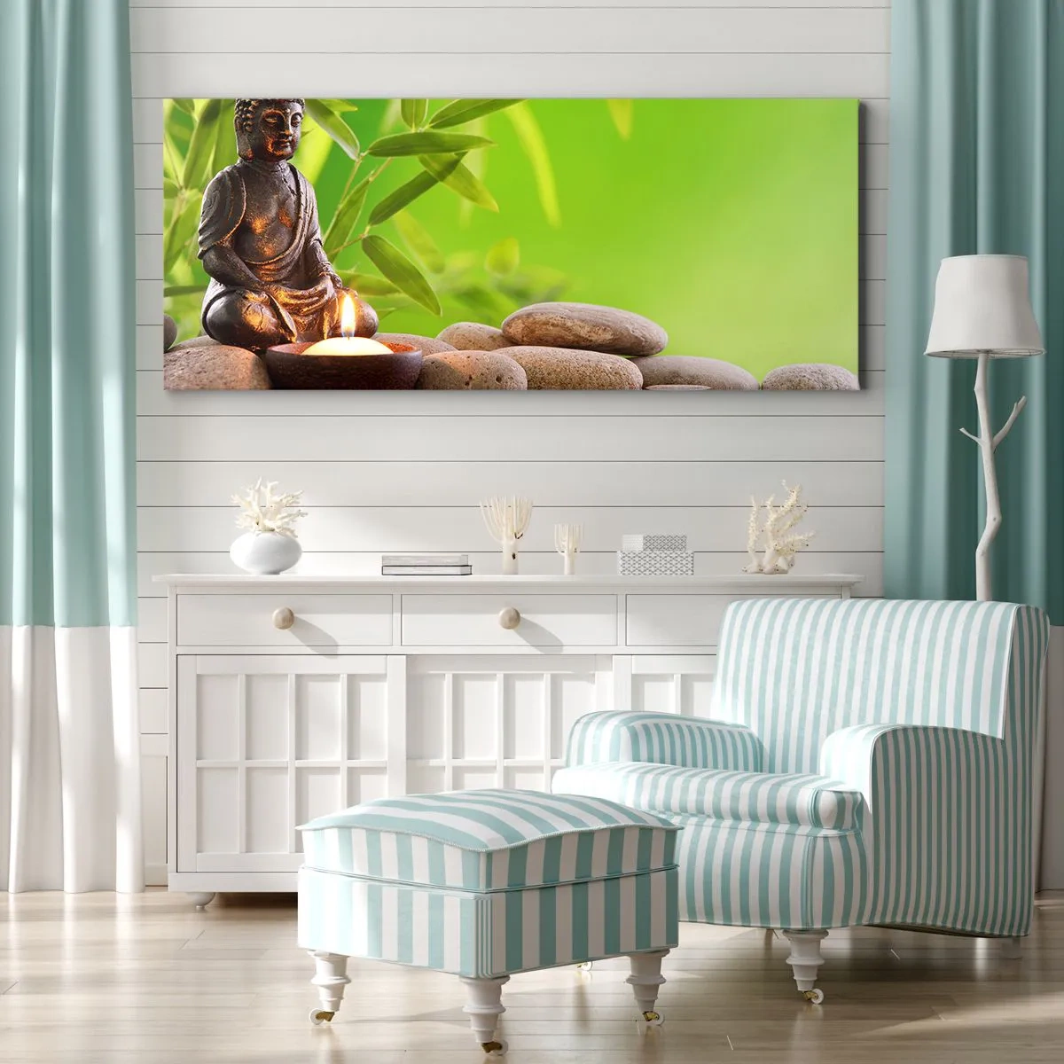 Quadro su tela - Stampe su Tela - La vita è bella - 90x30 cm