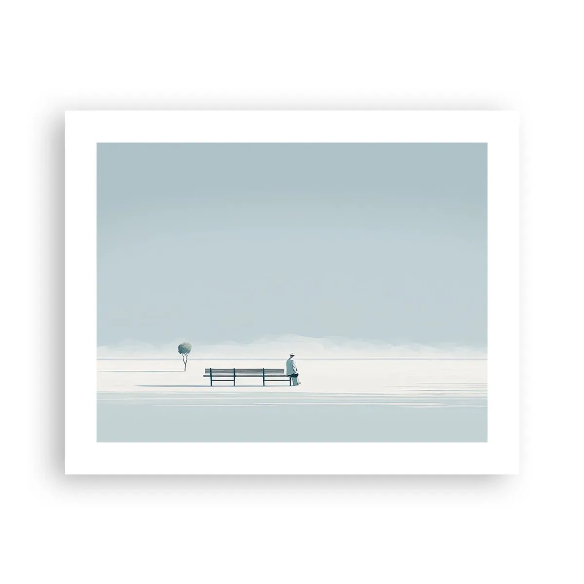 Poster - Si, aspetto. - 50x40 cm