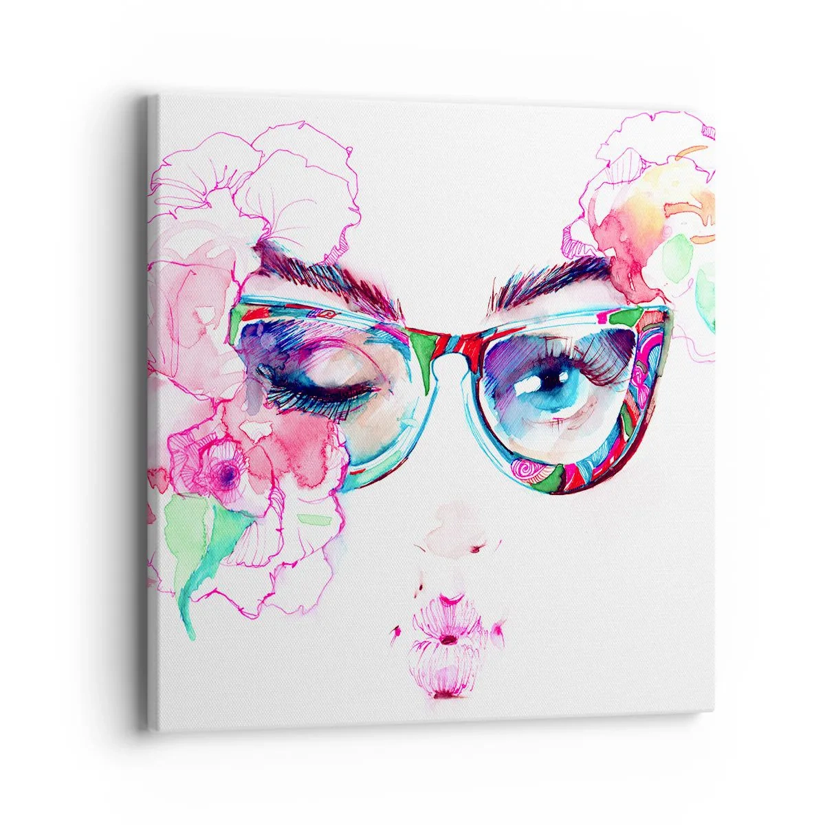 Quadro su tela - Stampe su Tela - Promessa allettante - 40x40 cm