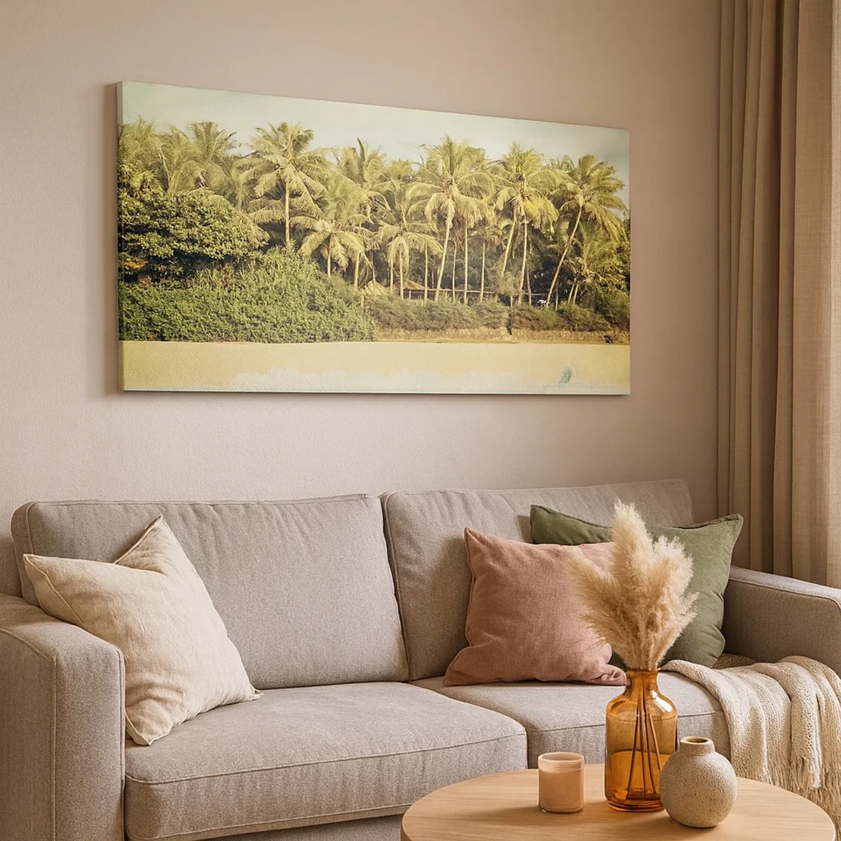 Quadro su tela - Stampe su Tela - Forse qui? - 30x30 cm