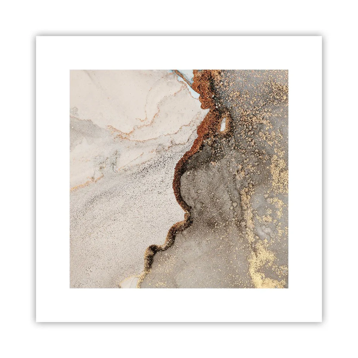 Poster - Ai confini del colore - 30x30 cm