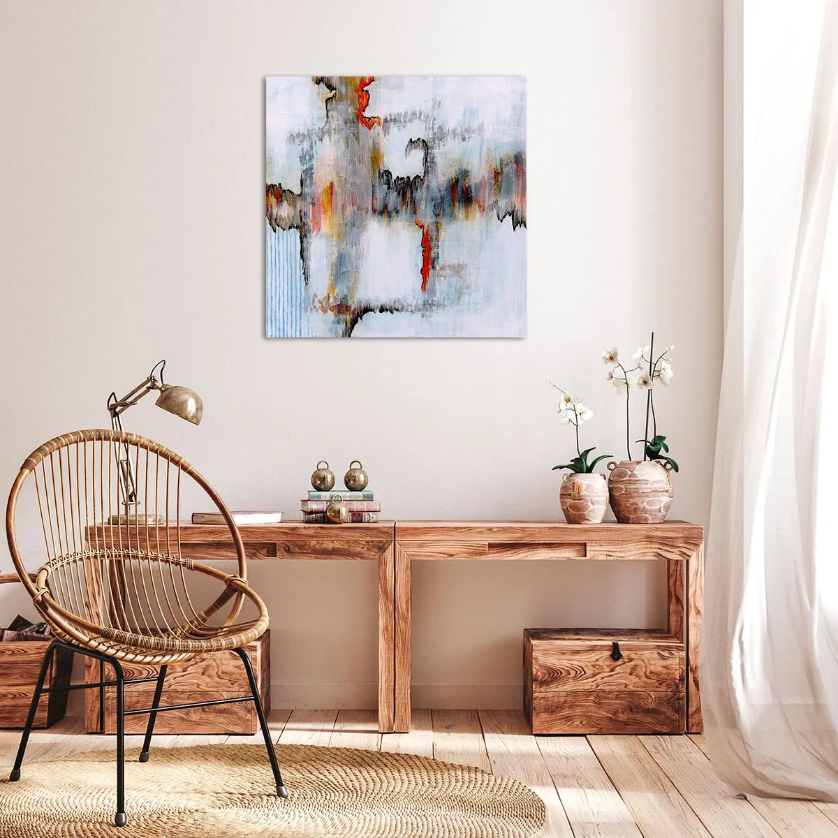 Quadro su tela - Stampe su Tela - Scritto sull'acqua - 70x70 cm