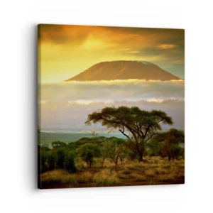 Quadro su tela - Stampe su Tela - Il sogno del viaggiatore - 30x30 cm