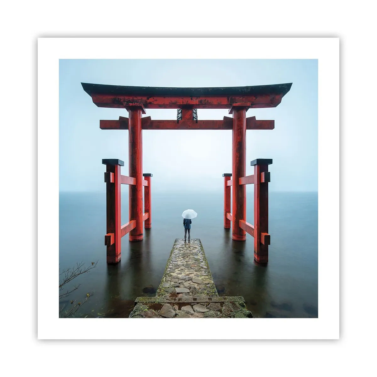 Poster - Meditazione giapponese - 50x50 cm