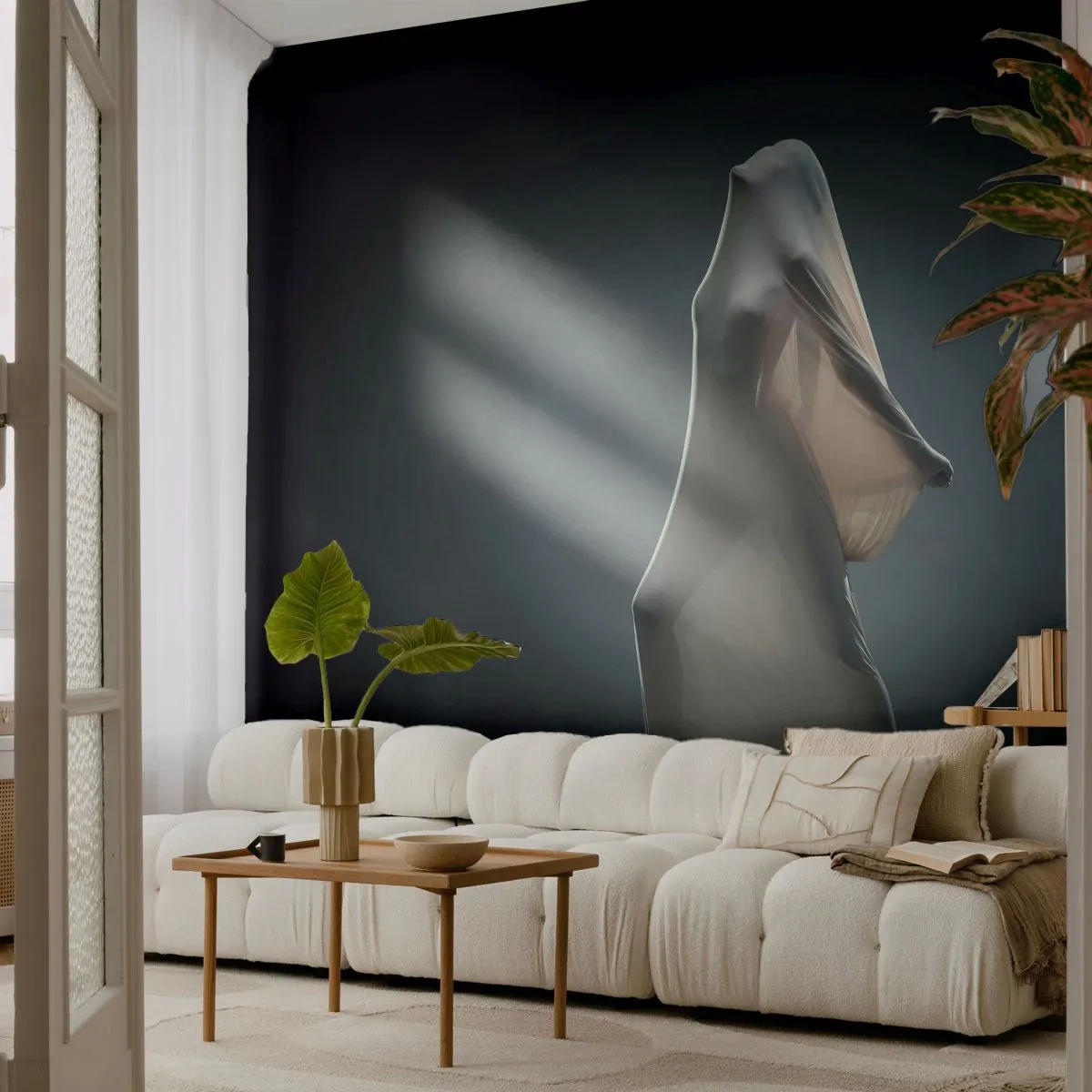 Fotomurali Premium Sand - Desideri nascosti - Donna, Danza, Pezzo - 200x140 cm