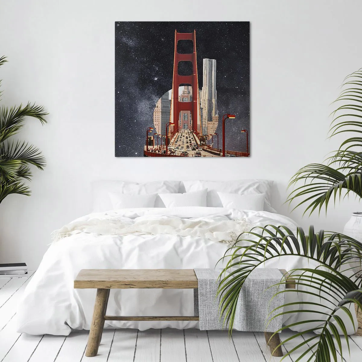 Quadro su tela - Stampe su Tela - Sempre al centro - 40x40 cm