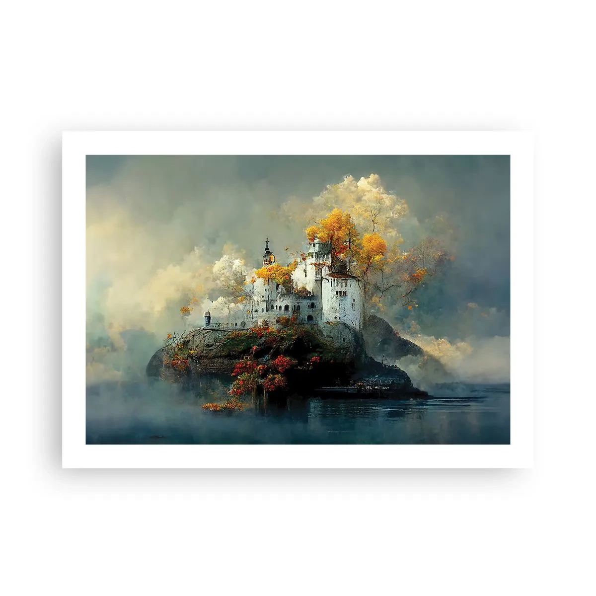 Poster - Inizio di una storia romantica - 70x50 cm