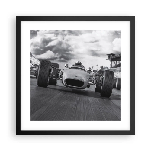 Poster in cornice nera - C'è la forza! - 40x40 cm