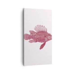 Quadro su tela - Stampe su Tela - Abitante di mari esotici - 55x100 cm