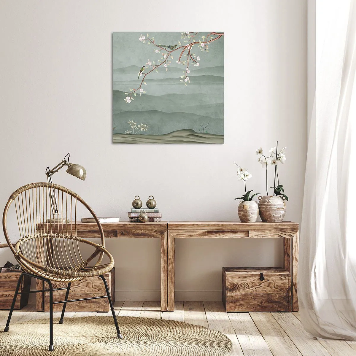 Quadro su tela - Stampe su Tela - Eccoti primavera - 30x30 cm