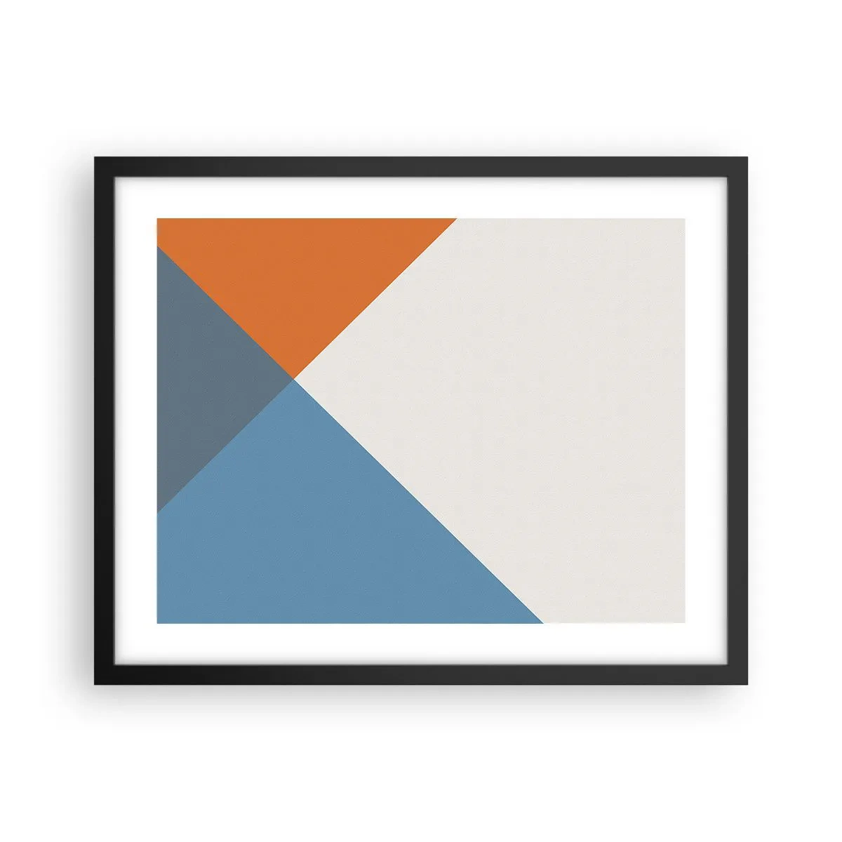 Poster in cornice nera - Ad angolo... - 50x40 cm