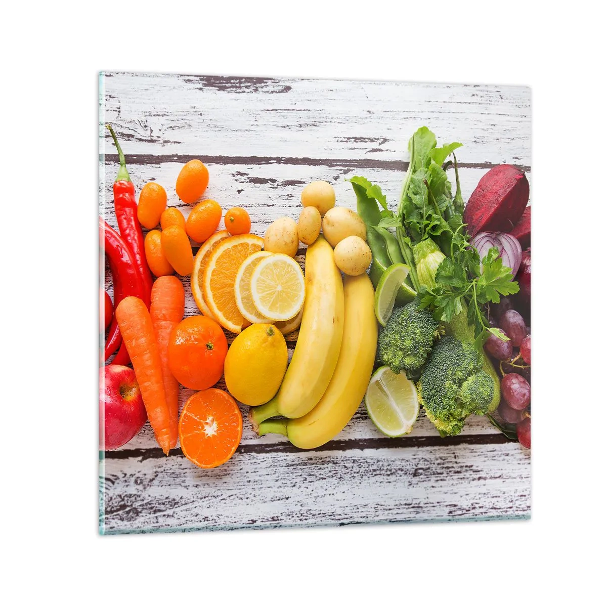 Quadro su vetro - Non basta? - 40x40 cm