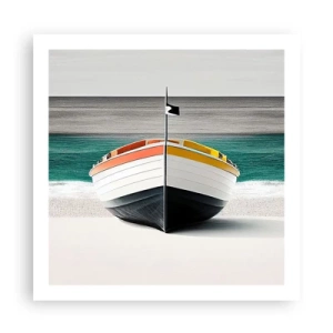 Poster - Al suo posto - 60x60 cm