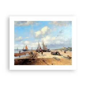 Poster - Dopo una buona pesca - 50x40 cm