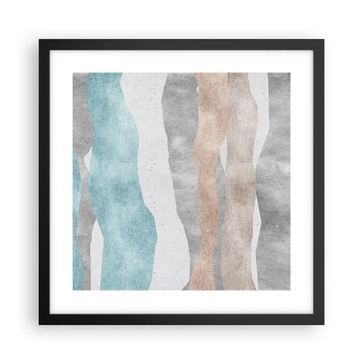 Poster in cornice nera - Studio di prossimità - 40x40 cm