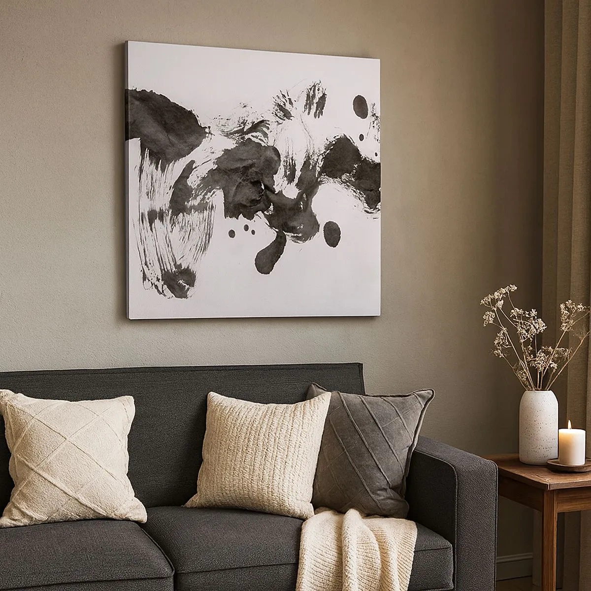 Quadro su tela - Stampe su Tela - C'è un senso nella follia? - 30x30 cm