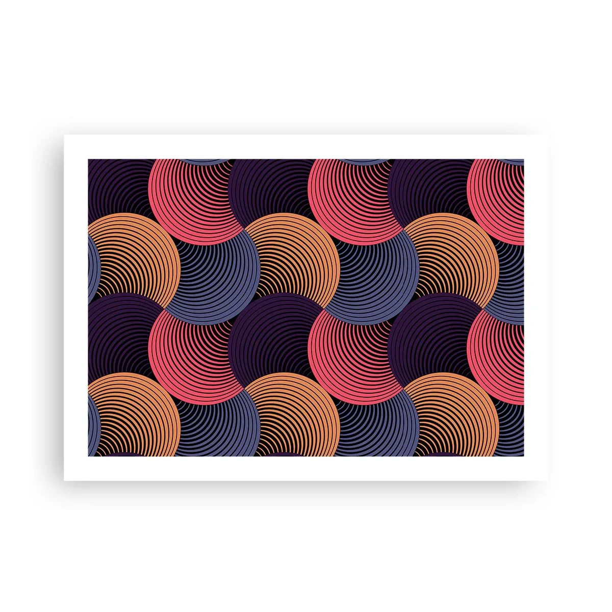 Poster - Al ritmo delle sfere - 70x50 cm