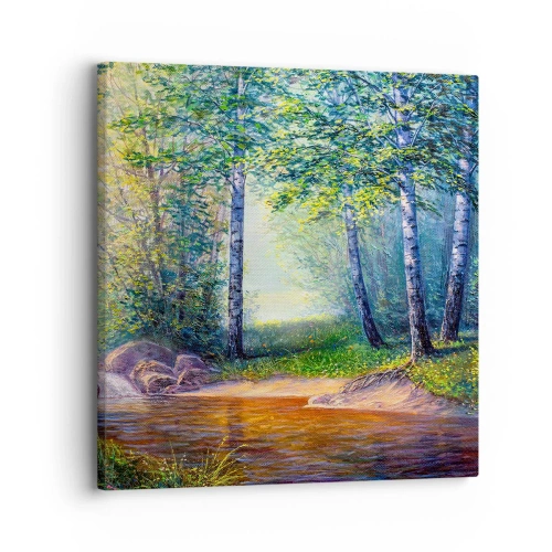 Quadro su tela - Stampe su Tela - Scena di beatitudine - 30x30 cm