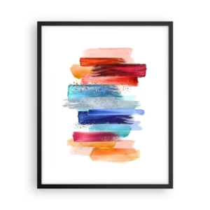 Poster in cornice nera - In alto e in basso - 40x50 cm