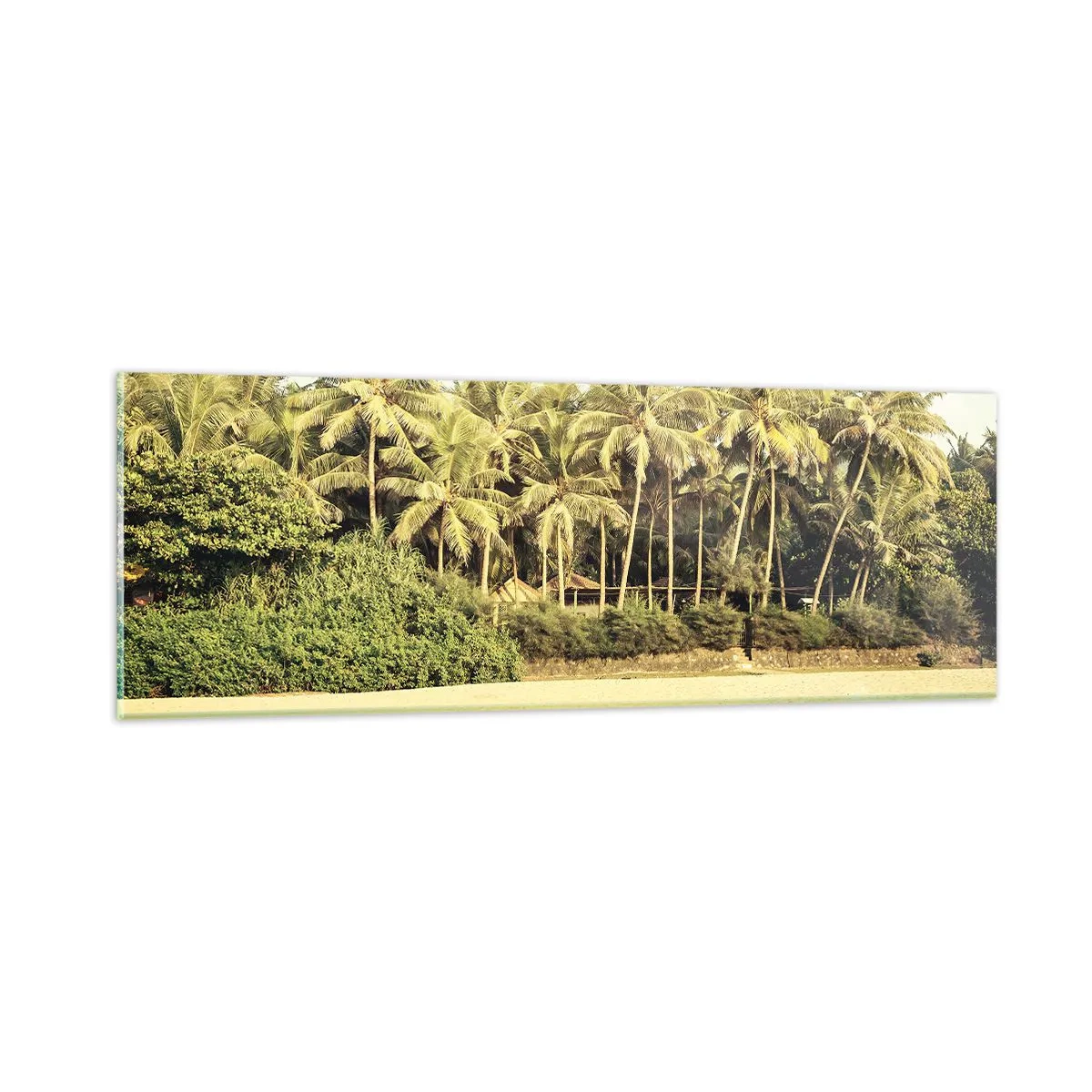 Quadro su vetro - Forse qui? - 90x30 cm