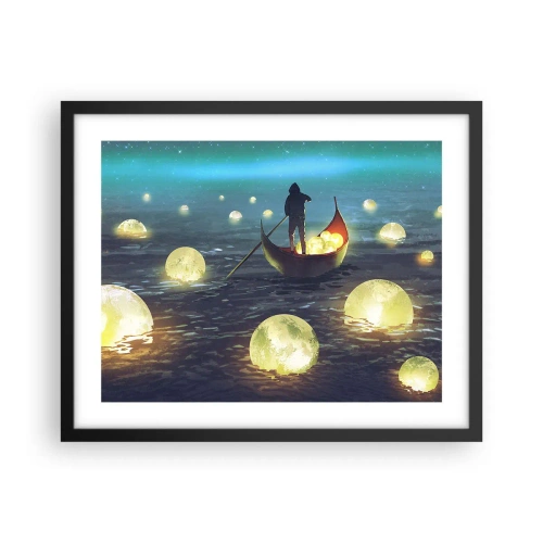 Poster in cornice nera - Cose che neanche i filosofi hanno sognato - 50x40 cm