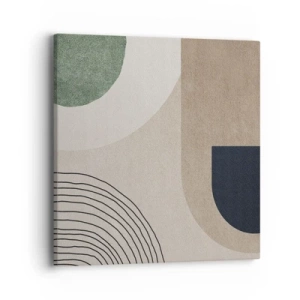 Quadro su tela - Stampe su Tela - La mitezza dell'ovale - 40x40 cm