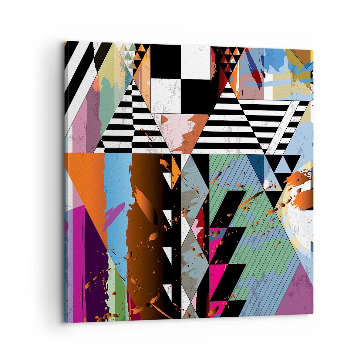 Quadro su tela - Stampe su Tela - Geometrico e organico - 60x60 cm