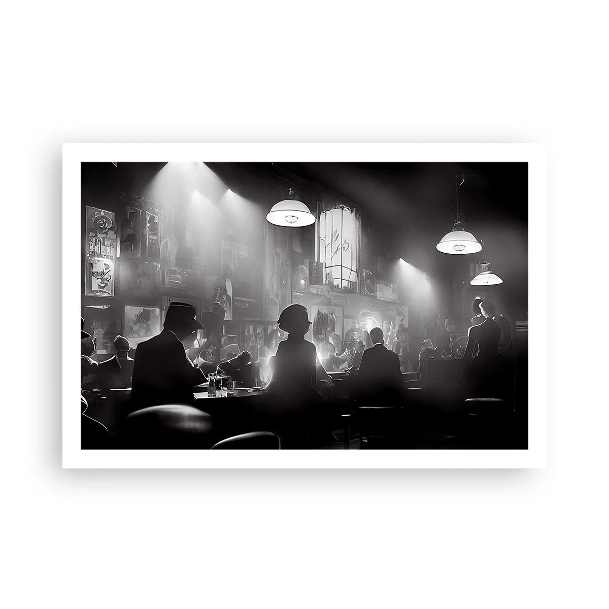Poster - Nell'atmosfera jazz - 91x61 cm