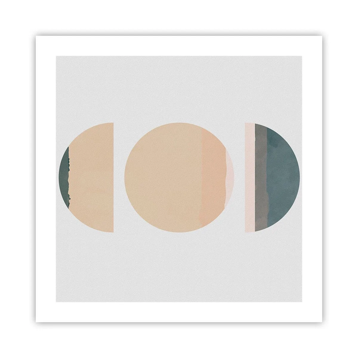 Poster - Un cerchio dopo l'altro - 50x50 cm