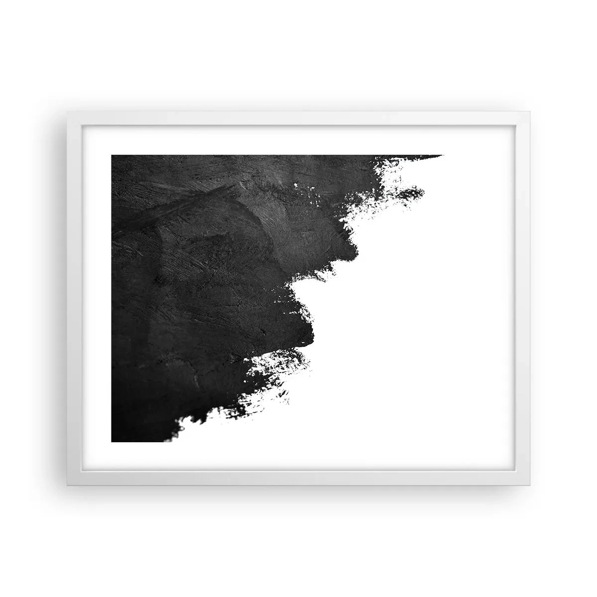 Poster in cornice bianca - Gli elementi: la terra - 50x40 cm
