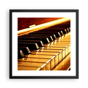 Poster in cornice nera - Possibilità illimitate - 40x40 cm