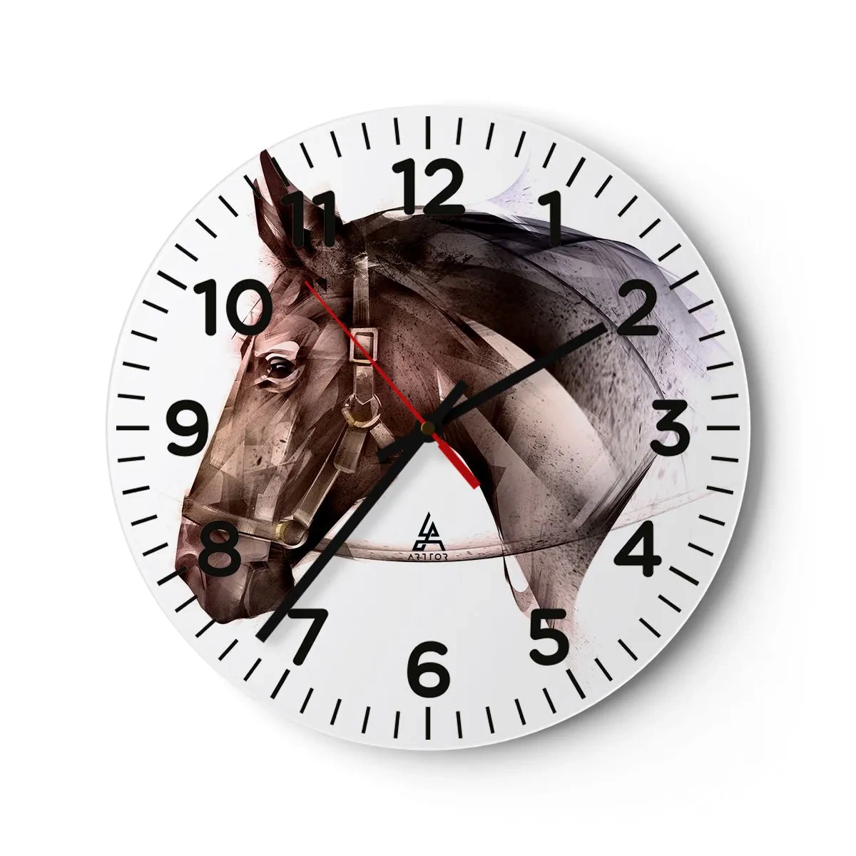Orologio da parete - Orologio in Vetro - Che grazia - 30x30 cm