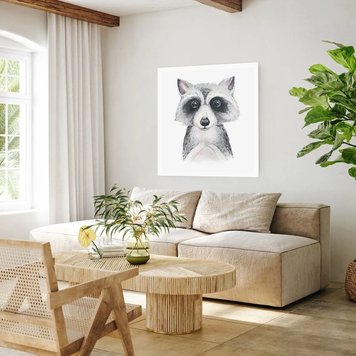 Poster - Un attimo di commozione - 60x60 cm