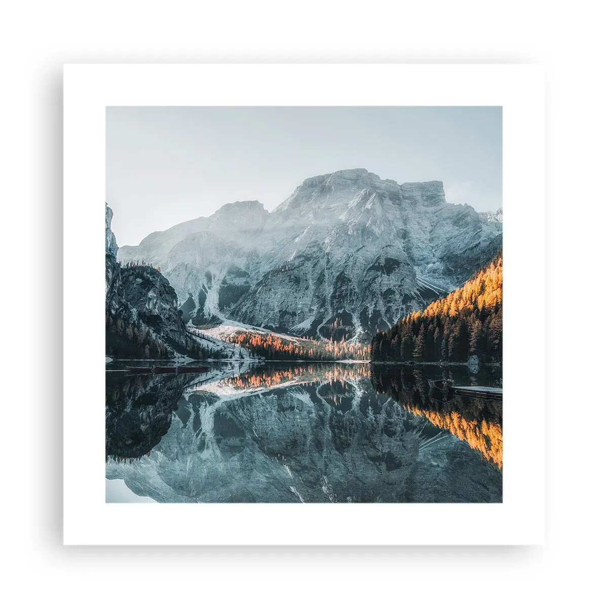 Poster - Paesaggio allo specchio - 40x40 cm