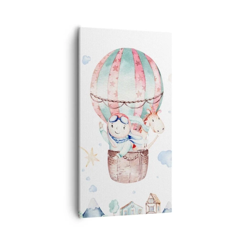 Quadro su tela - Stampe su Tela - Torniamo presto! - 55x100 cm