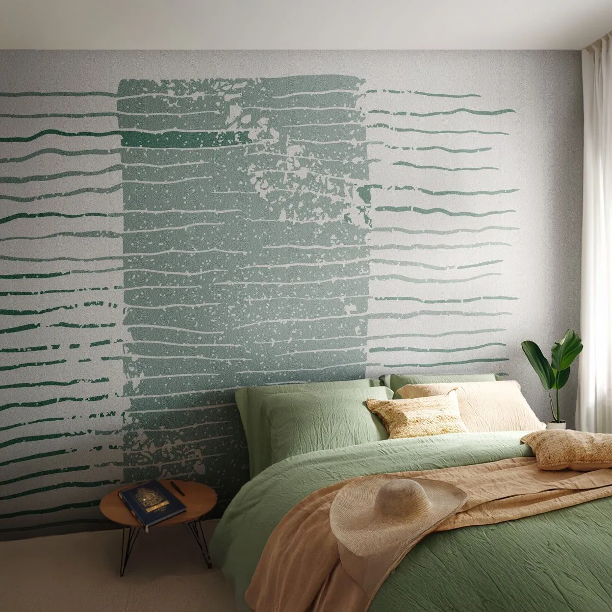 Fotomurali Premium Canvas - Astrazione marina - Minimalismo, Pastello, Fricchettone - 400x280 cm