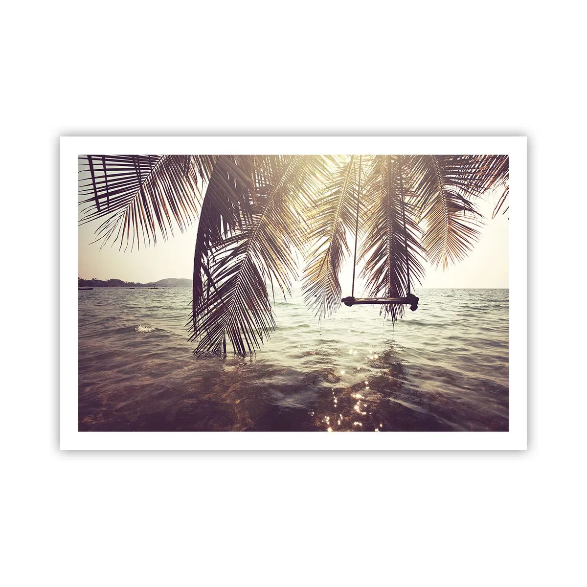 Poster - Si può dondolare tra le nuvole a volontà - 91x61 cm